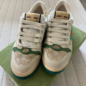 Gucci Screener Sneakers Size 38